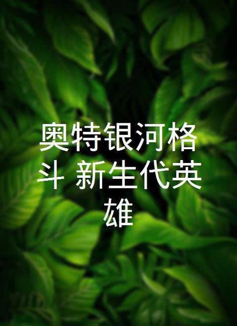 奥特银河格斗 新生代英雄 日语版